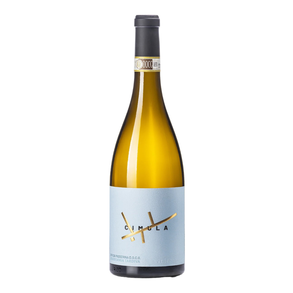 Centanni Cimula Vendemmia Tardiva Organic to ekologiczna Passerina z Marche. Odkryj aromaty ziół, cytrusów i jabłek oraz soczysty smak.