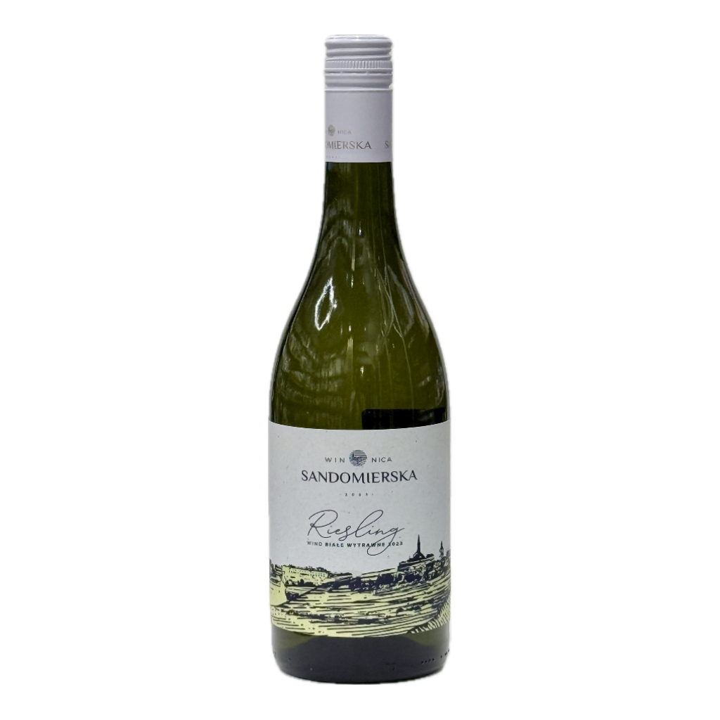 polskie wytrawne wino ze szczepu Riesling
