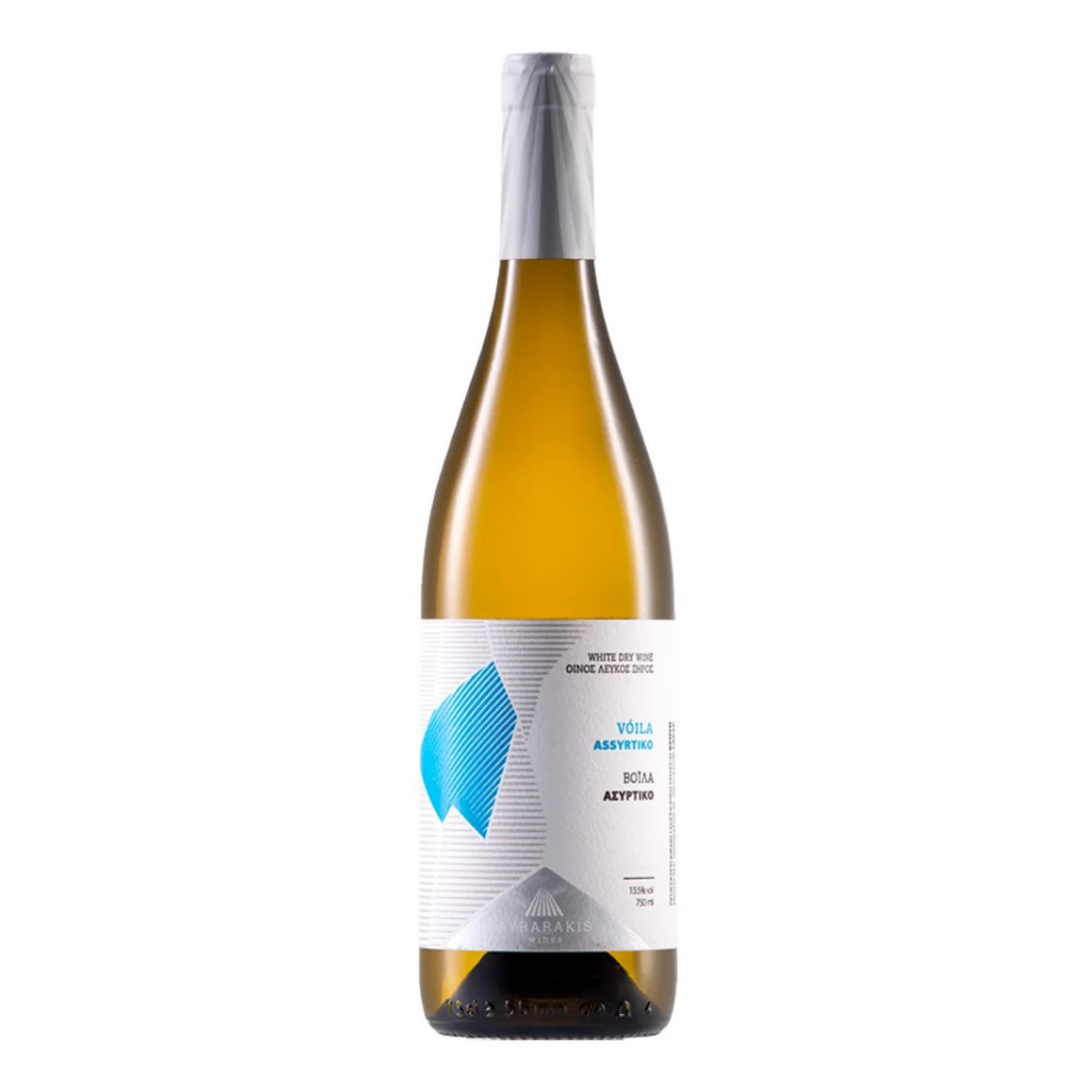 Lyrarakis Assyrtiko Voila to wytrawne białe wino z Krety. Odkryj aromaty cytrusów, białych owoców oraz świeży, mineralny smak.