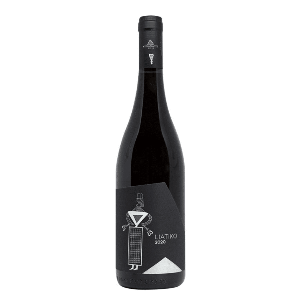 Lyrarakis Liatiko to wytrawne czerwone wino z Krety. Odkryj aromaty wiśni, dzikich owoców oraz jego soczysty, harmonijny smak.